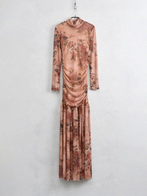 Φόρεμα Maxi Φλοράλ Rosa