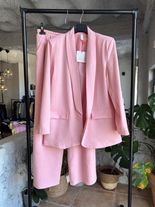 Effortless Chic Κοστούμι Με Σακάκι & Παντελόνα