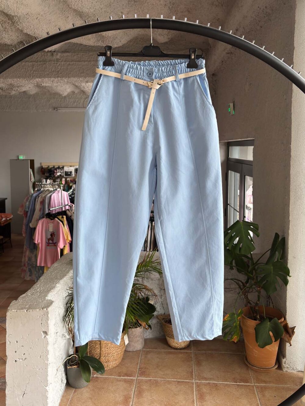 a galazio panteloni me zwni 1