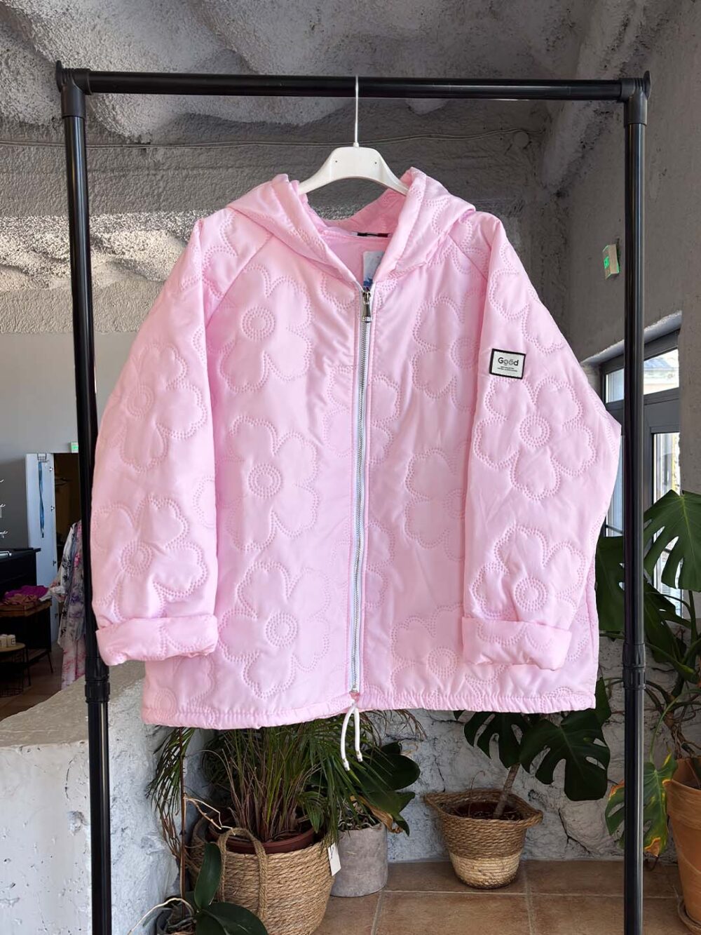 a roz 1 puffer koukoula