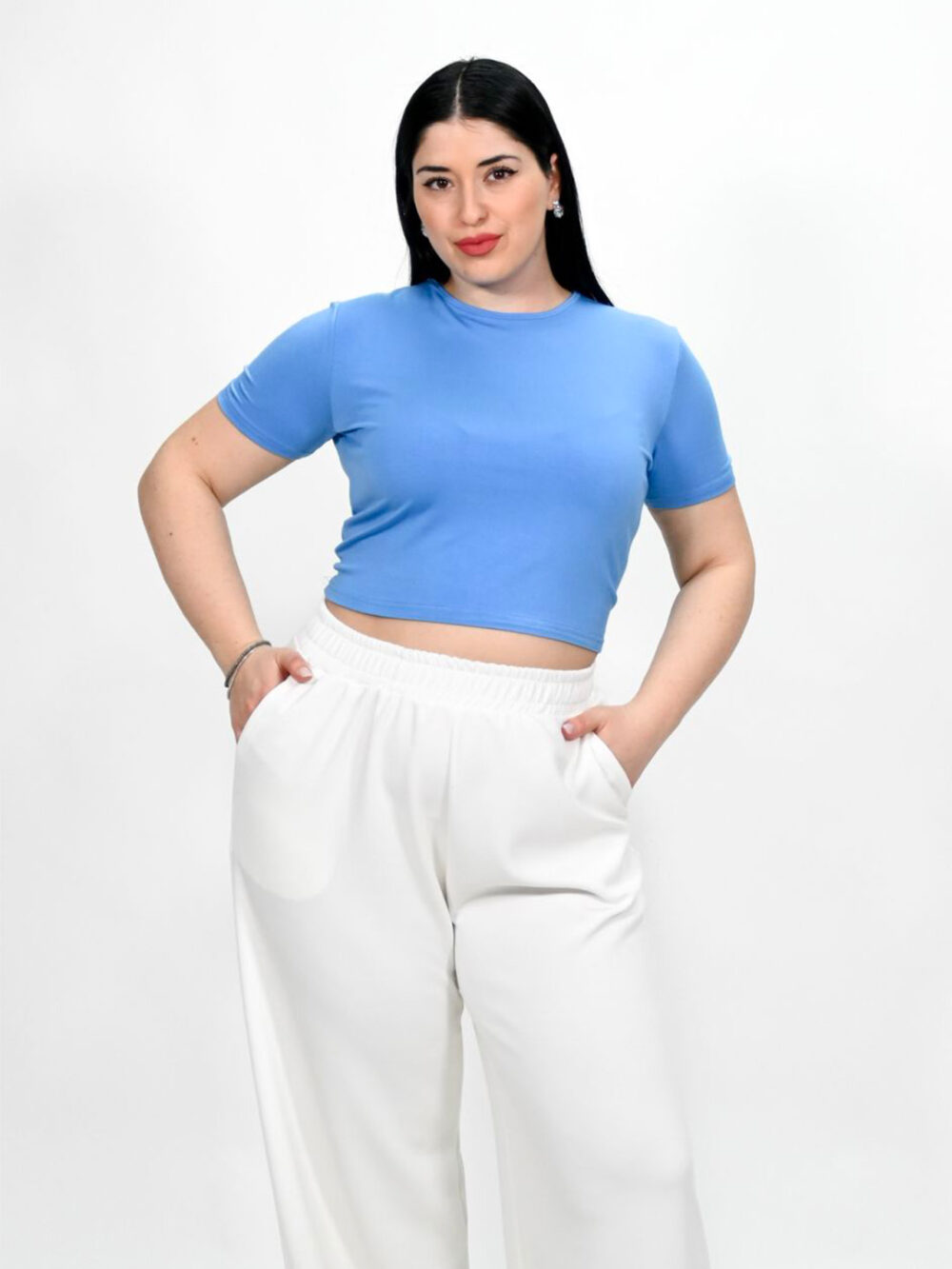 b galazio crop mplouzaki plus