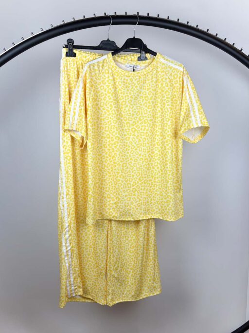 Sporty Wild Oversized Σετ Animal Print