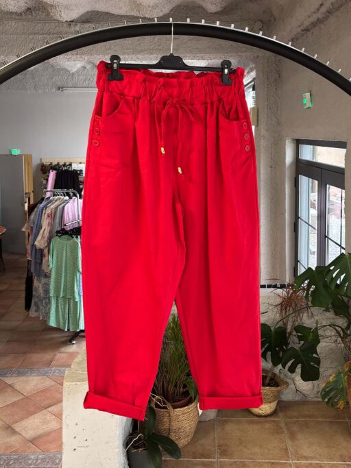 Super Stretch Plus Size Παντελόνι Με Λάστιχο All Day Comfort