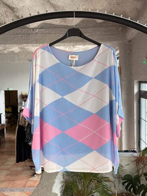 Retro Flow Plus Size Μπλούζα