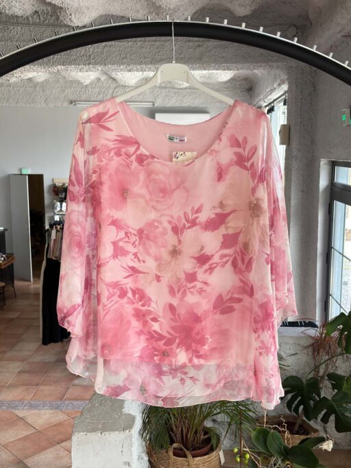 Floral Breeze Plus Size Μπλούζα