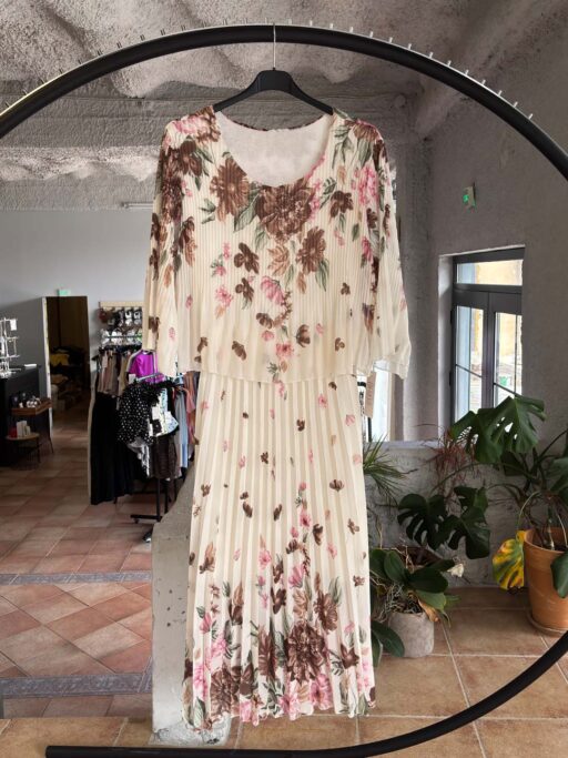 Floral Πλισέ Midi Φόρεμα Grace Plus Size