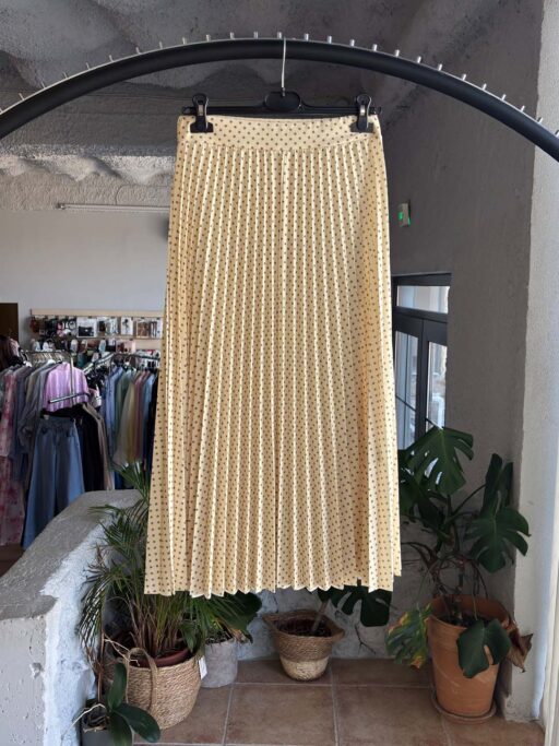 Midi Πλισέ Φούστα Πουά “Polka Charm”