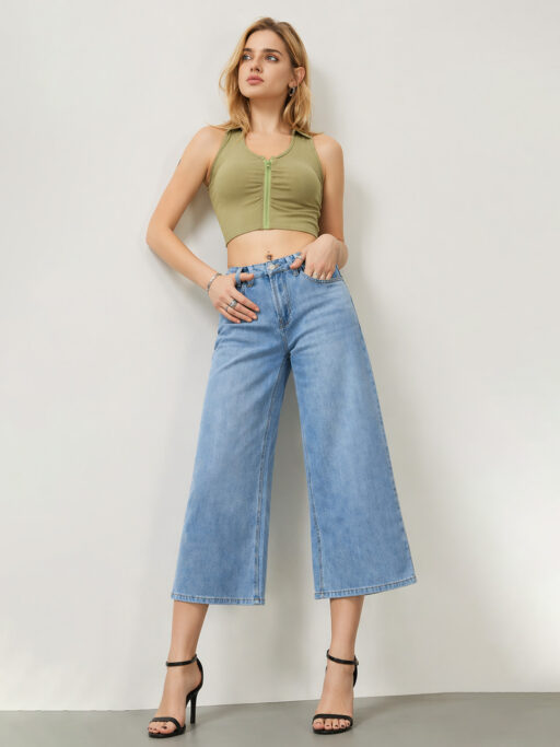 Urban Flow Denim Culotte