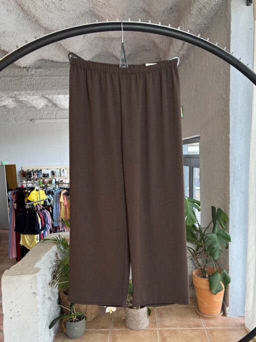 Plus Size Airy Flow Παντελόνα