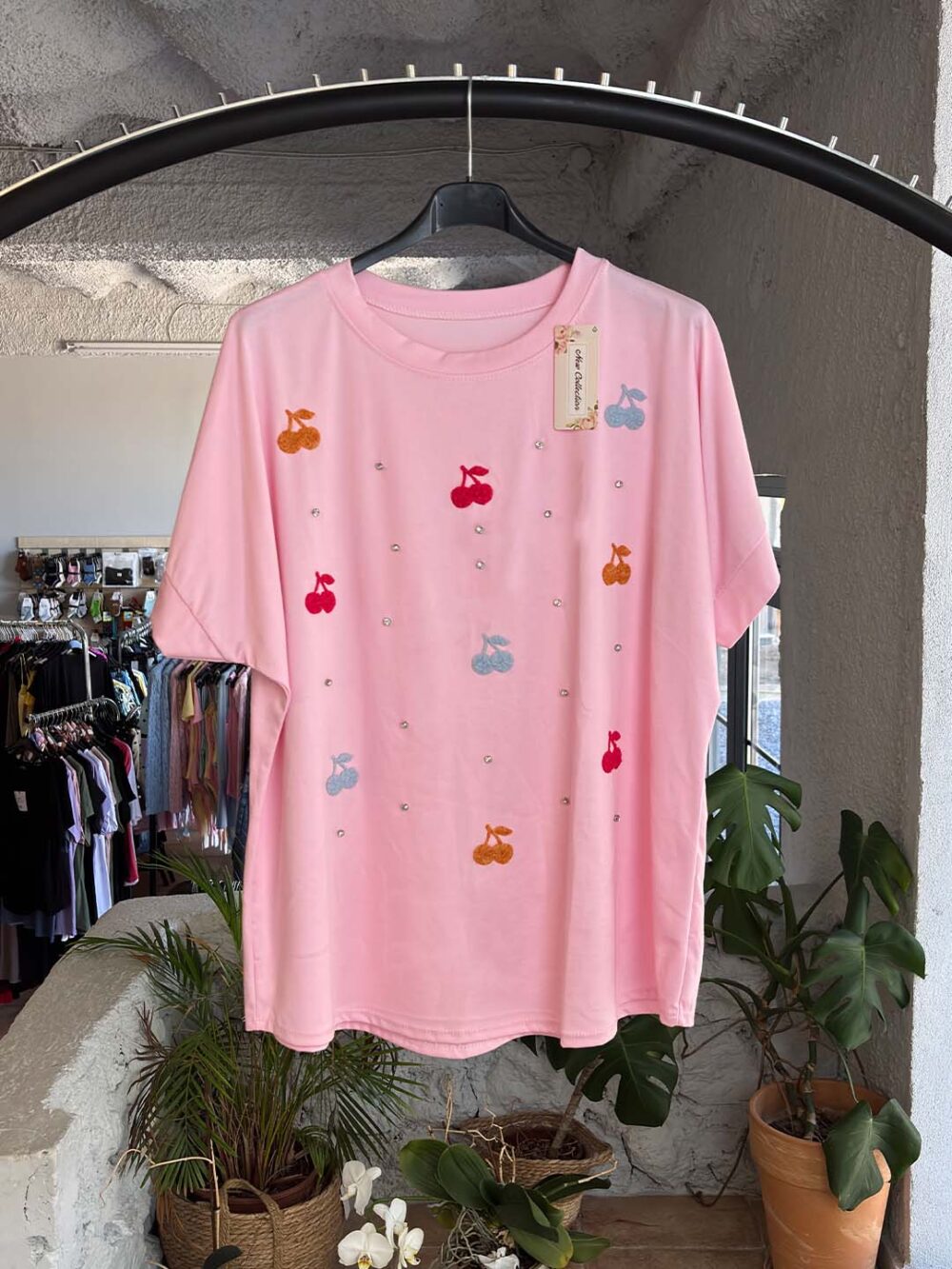 c roz mplouza me ker kai strass