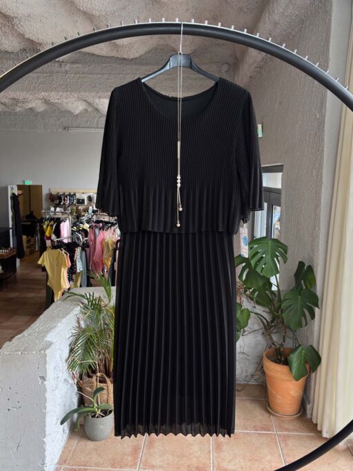 Plus Size Πλισέ Φόρεμα