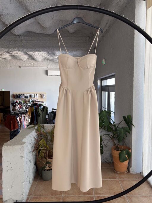 Bustier Midi Dress