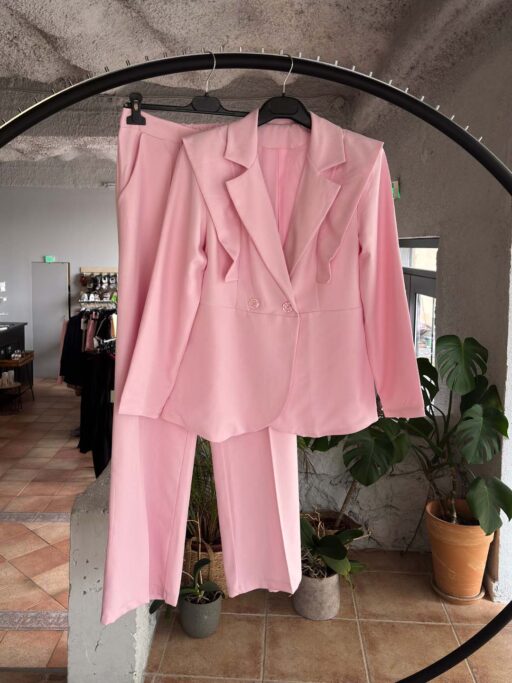 Elegant Κοστούμι Σετ Με Σακάκι & Παντελόνα