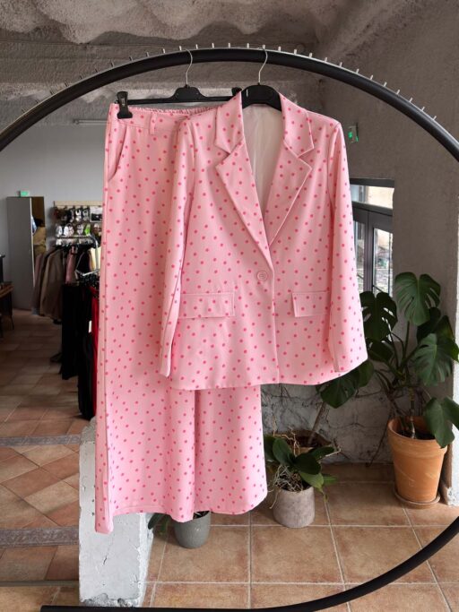 Chic Πουά Κοστούμι Σετ