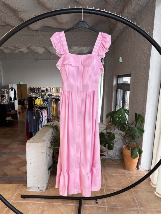 Candy Stripe Summer Dress