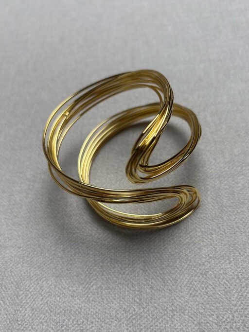 Stainless Steel Flexible Wave Βραχιόλι