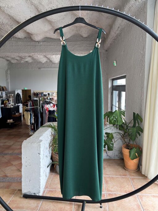Plus Size Maxi Φόρεμα Shell Details