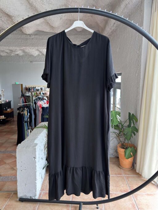 Midi Φόρεμα Plus Size Με Φιόγκο Στην Πλάτη
