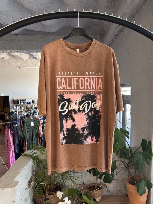 Oversized T-Shirt California Surf Day