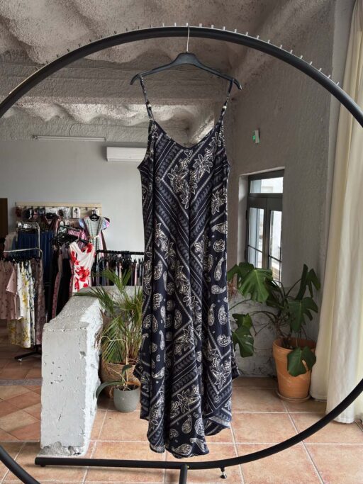 Plus Size Midi Φόρεμα Paisley