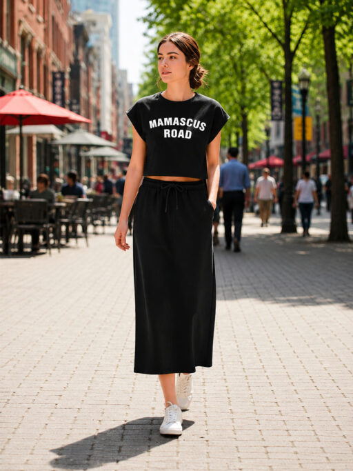 MAMASCUS ROAD Crop Top & Φούστα Set