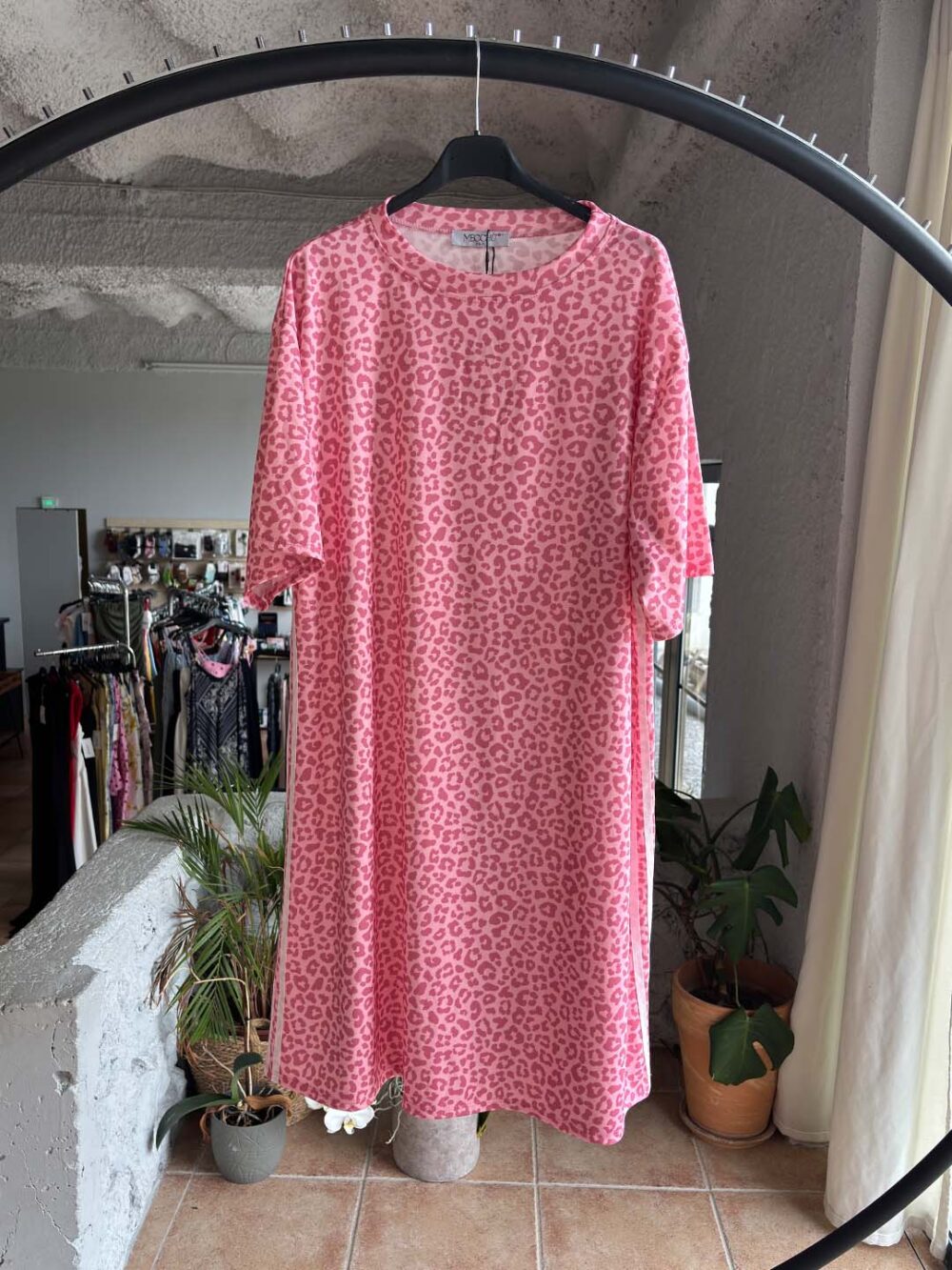 p roz animal print midi forema