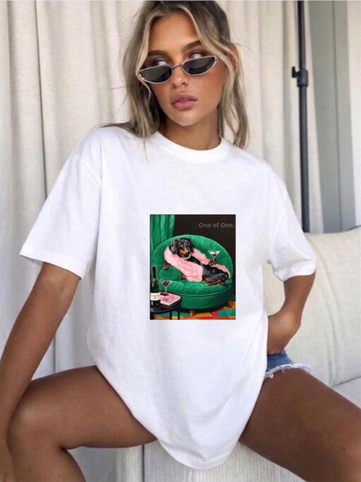 Oversized T-shirt “Luxury Dog”