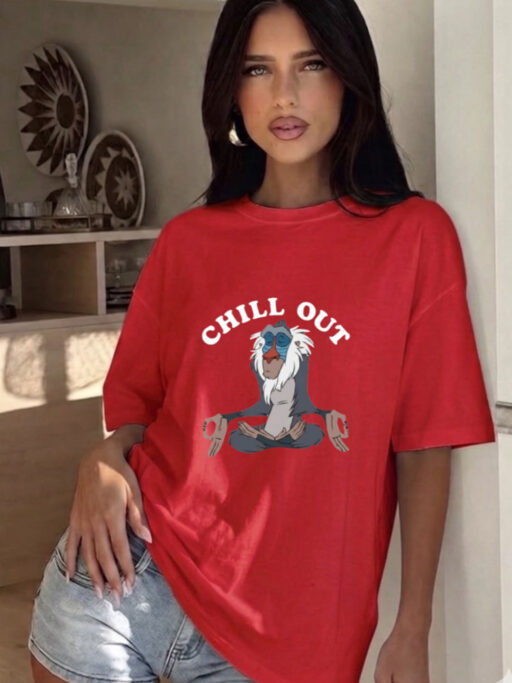 Oversized T-shirt “Chill Out”