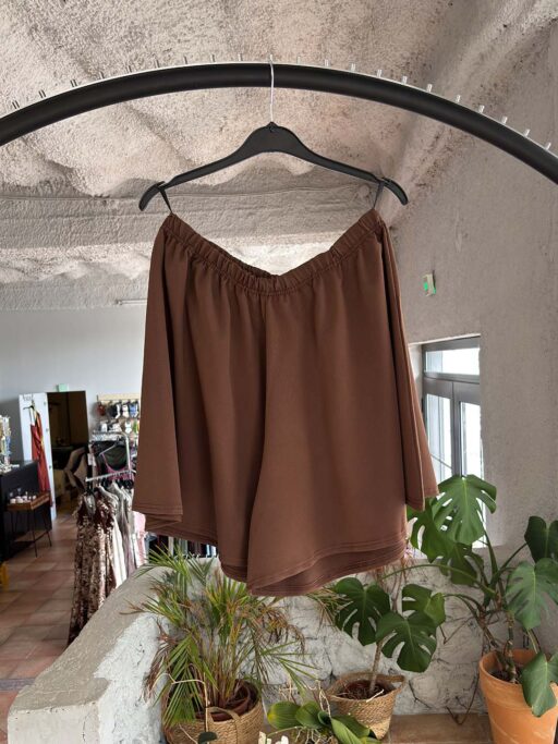 Plus Size Σορτς Με Εφέ Φούστας