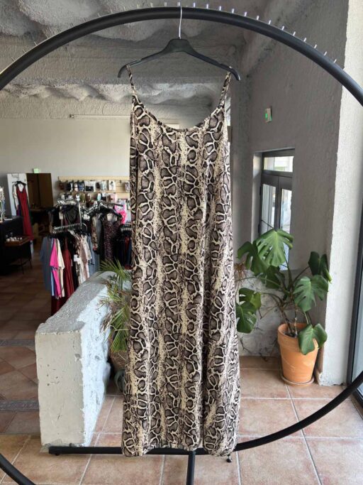 Maxi Φόρεμα Snake Print