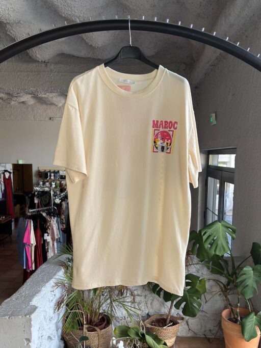 Oversized T-Shirt Maroc Print