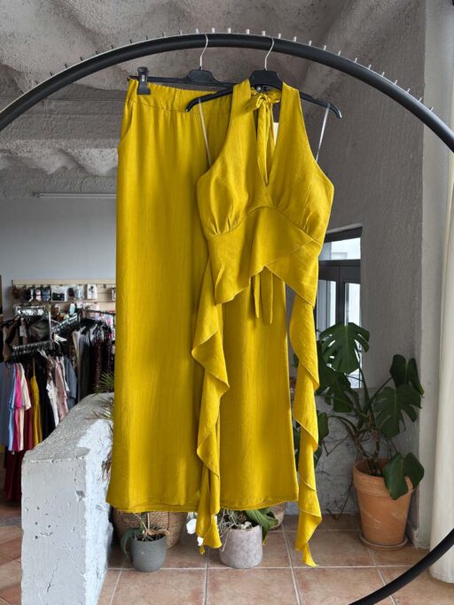 Σετ με Halter Top & Παντελόνα