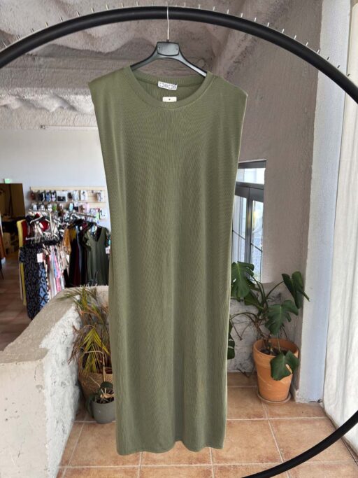 Plus Size Midi Ριπ Φόρεμα