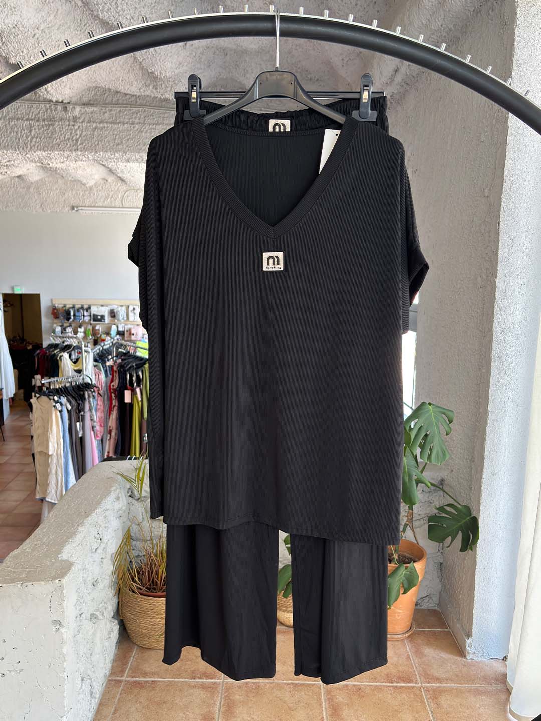 q mauro plus size rip set
