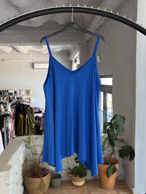Plus Size Ραντάκι Viscose Ασύμμετρο