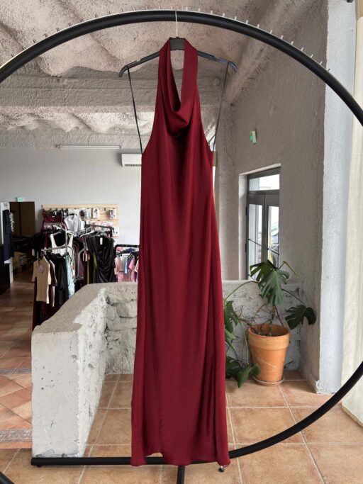 Midnight Cowl Maxi Φόρεμα