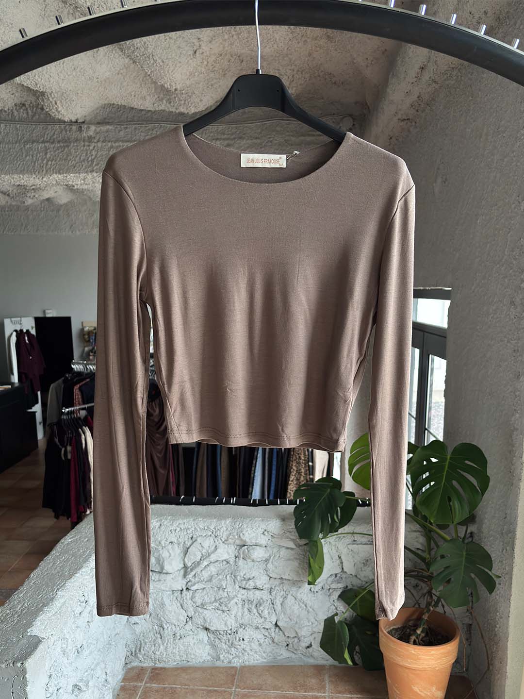 d pourou crop top