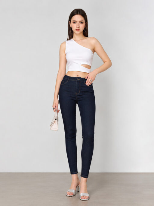 Midnight Blue Slim Push Up Τζιν