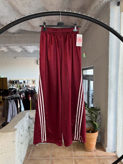 Satin Stripes Oversized Παντελόνα