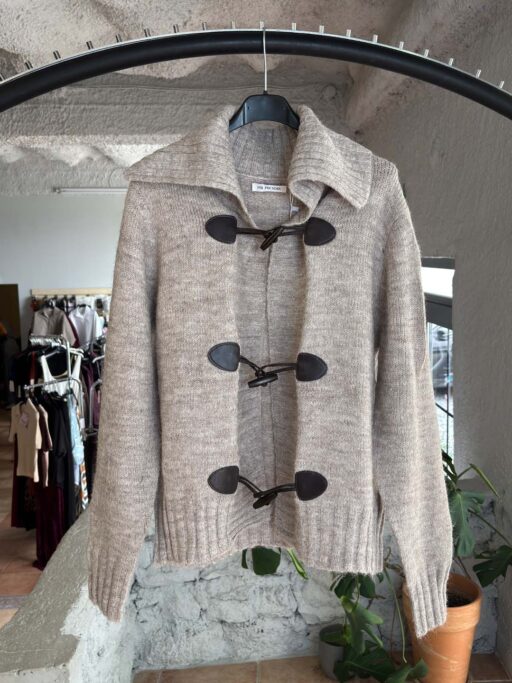Cozy Toggle Πλεκτή Ζακέτα