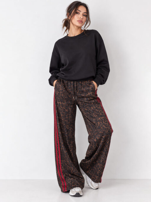 Wild Side Stripes Wide Leg Φόρμα