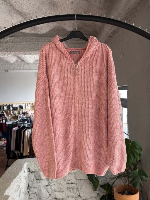 Cozy Touch Σενίλ Ζακέτα με Κουκούλα