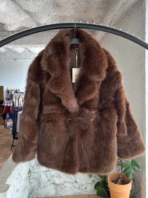Chocolate Luxe Faux Fur Γούνα